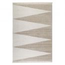 Tapis beige et blanc moderne SMART TRIANGLE Carpets & CO.