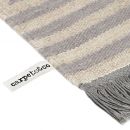 Tapis Carpets & CO. moderne IRREGULAR FIELDS gris et blanc