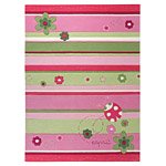 Tapis enfant rose Esprit Home LADYBIRD