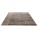 Tapis moderne rayé Corso Esprit Home beige