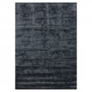 Tapis BAMBOO Fibres de Bambou Noir - Angelo