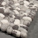 Tapis Angelo ON THE ROCKS en laine gris