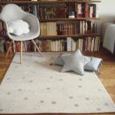 Tapis enfant Constellation d'étoiles gris Art For Kids