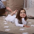 Tapis enfant STARS marron Lorena Canals