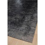 Tapis HOME SPIRIT en cuir gris foncé WALKER